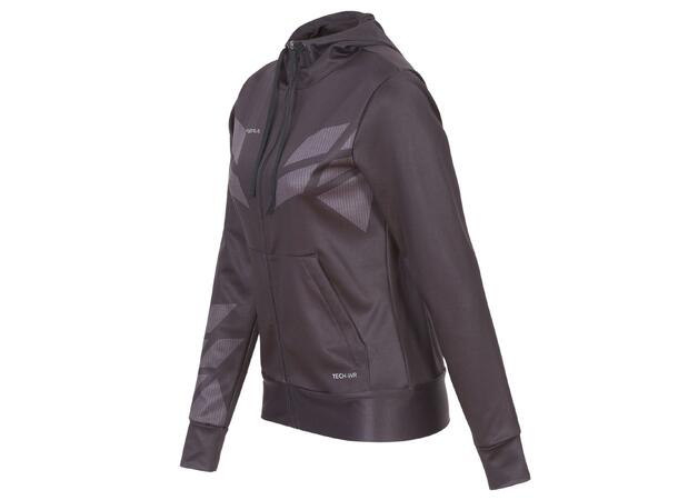 FIBRA Sync Hood Zip W Svart XS Träningströja dam 