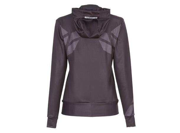 FIBRA Sync Hood Zip W Svart XS Träningströja dam 