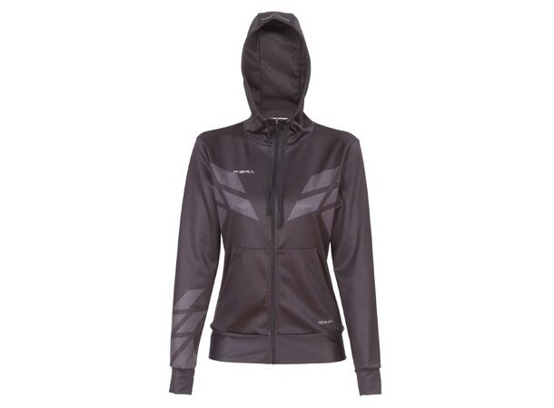 FIBRA Sync Hood Zip W Svart XS Träningströja dam 