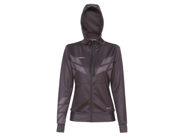 FIBRA Sync Hood Zip W Svart XS Träningströja dam 