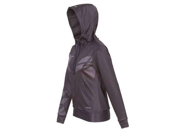 FIBRA Sync Hood Zip W Svart XS Träningströja dam 