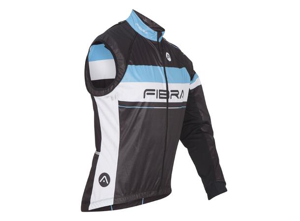 FIBRA Elite Bike Jacket Sl.off Svart M Jacka med avtagbara ärmar 
