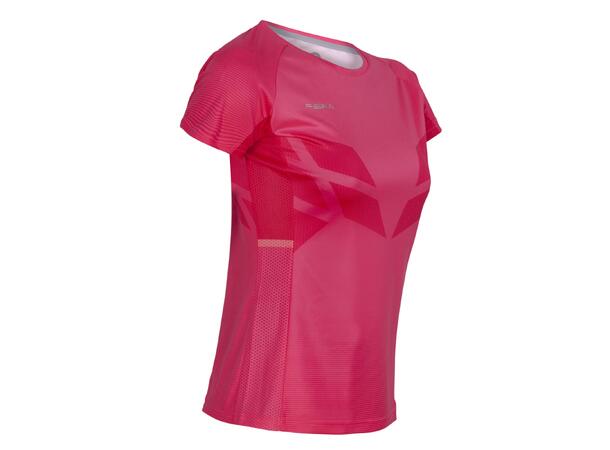 FIBRA Sync Tee W Rosa XL Tränings t-shirt dam 