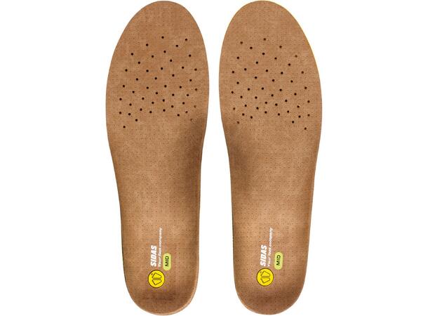 SIDAS 3FEET OUTDOOR MID Grön M Formade iläggssulor medelhögt fotvalv 