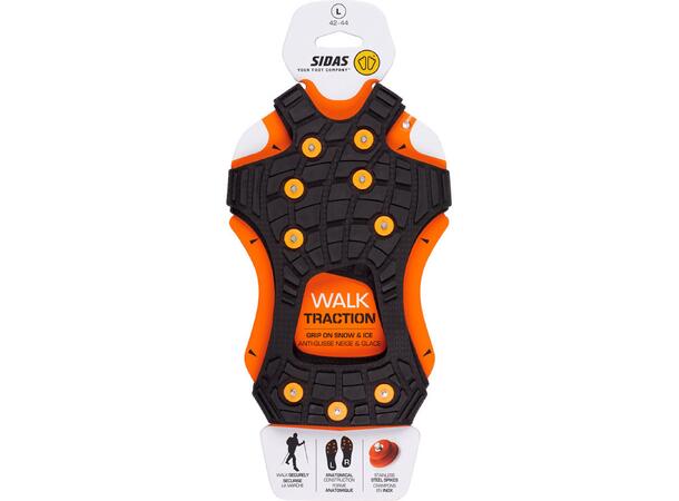 SIDAS WALK TRACTION Svart M Halskskydd för vinterskor (1 par) 