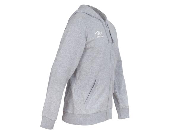 UMBRO Fleece Zip Through Hoody Grå L Luvtröja med dragkedja 
