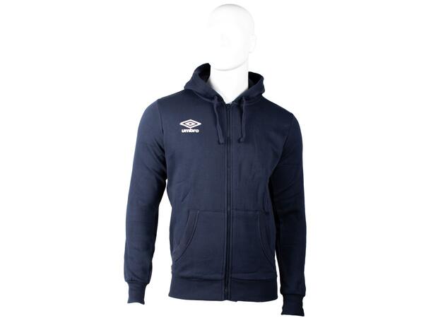 UMBRO Fleece Zip Through Hoody Marin M Luvtröja med dragkedja 