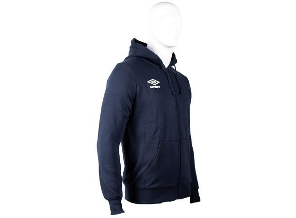 UMBRO Fleece Zip Through Hoody Marin M Luvtröja med dragkedja 