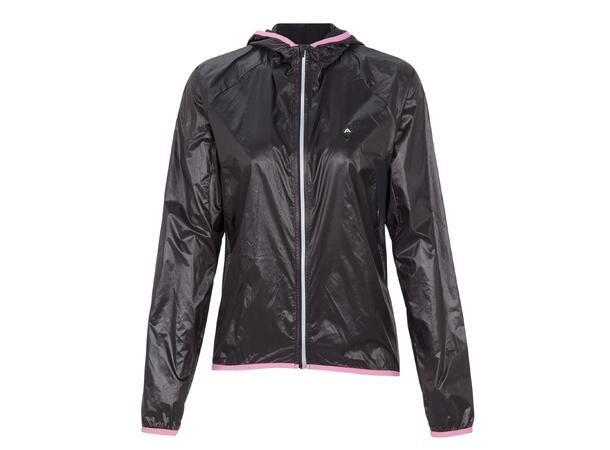 FIBRA Xtrm Wind Pack Jacket W Svart S Träningsjacka dam 