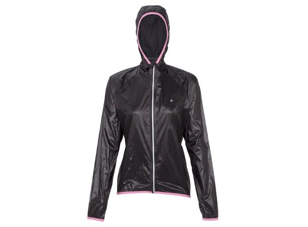 FIBRA Xtrm Wind Pack Jacket W Svart S Träningsjacka dam 