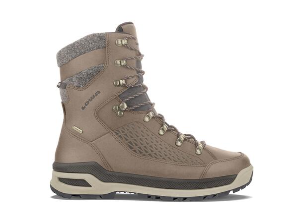 LOWA RENEGADE EVO ICE GTX WS Brun 6,5 Varm vinterkänga med Gore-Tex dam 
