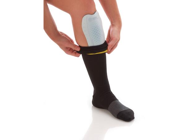 SIDAS SHIN PROTECTORS XL (x2) Blå 2-pack gelskydd för smalbenen 