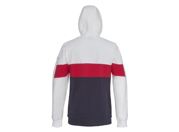 UMBRO Core X Hood Jacket Jr Vit 128 Luvtröja med dragkedja junior 