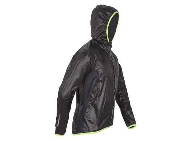 FIBRA Xtrm Wind Pack Jck Hood Svart M Träningsjacka 