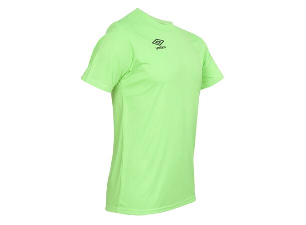 UMBRO Core Poly Tee Jr Neongrön 116 Tränings t-shirt junior 