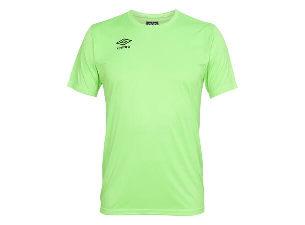 UMBRO Core Poly Tee Neongrön XS Tränings t-shirt 