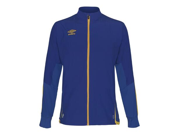 UMBRO UX Elite Trn Jkt Blå/Gul XS Vindtät träningsjacka 