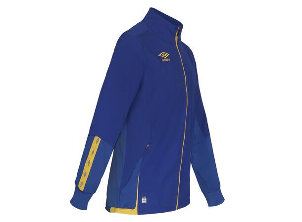 UMBRO UX Elite Trn Jkt Blå/Gul XS Vindtät träningsjacka 