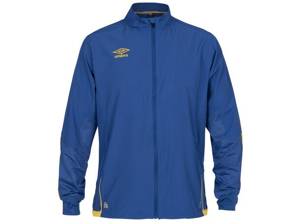 UMBRO UX Elite Trn Jkt Blå/Gul XS Vindtät träningsjacka 