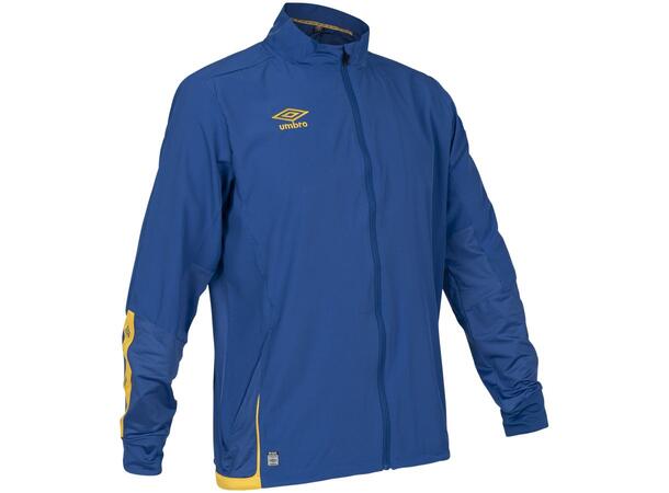 UMBRO UX Elite Trn Jkt Blå/Gul XS Vindtät träningsjacka 
