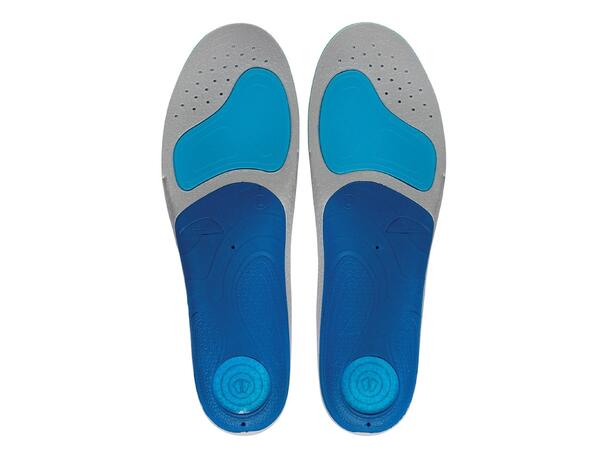 SIDAS 3FEET RUN PROTECT LOW Blå M Formade iläggssulor lågt fotvalv 