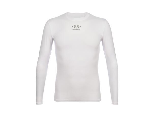 UMBRO UX Elite Underw Top Vit M/L Undertröja med kompression 