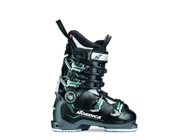 NORDICA SPEEDMACHINE 105 W Svart/Vit 225 Pjäxa dam High Performance 
