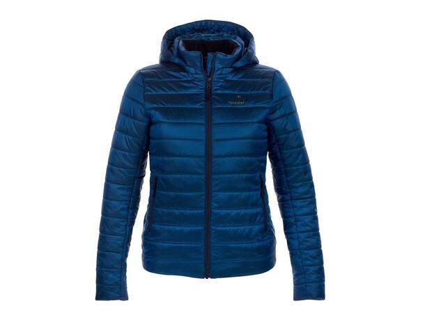 THERM-IC POWER JKT CASUAL WMN Blå XL Värmejacka (inkl U-pack, exkl.Powerbank) 