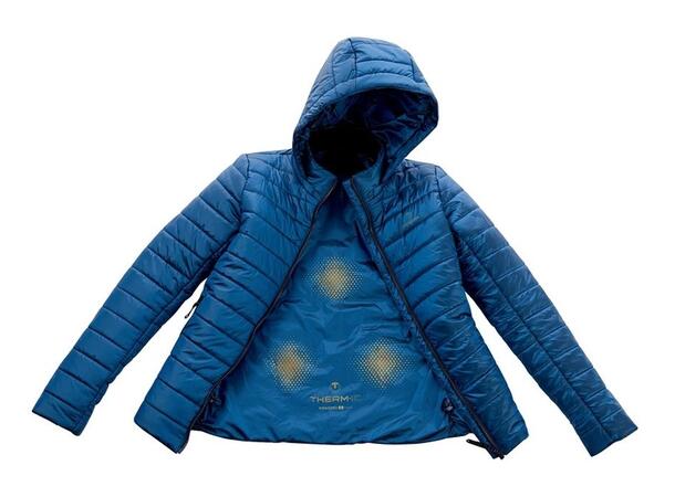 THERM-IC POWER JKT CASUAL WMN Blå XL Värmejacka (inkl U-pack, exkl.Powerbank) 