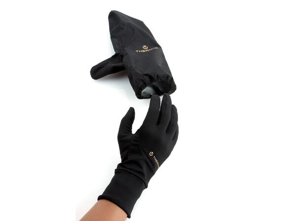 THERM-IC WEATHER SHIELD COVER Svart S Överdragsskydd till handskar 