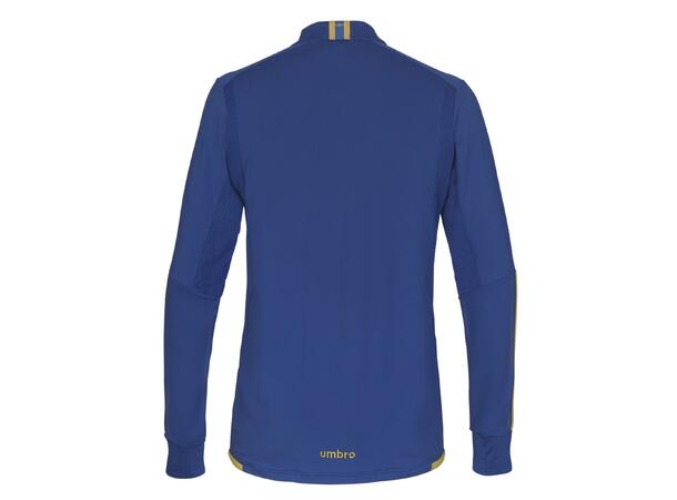 UMBRO UX Elite Half Zip Jr Blå/Gul 152 Träningströja med krage junior 