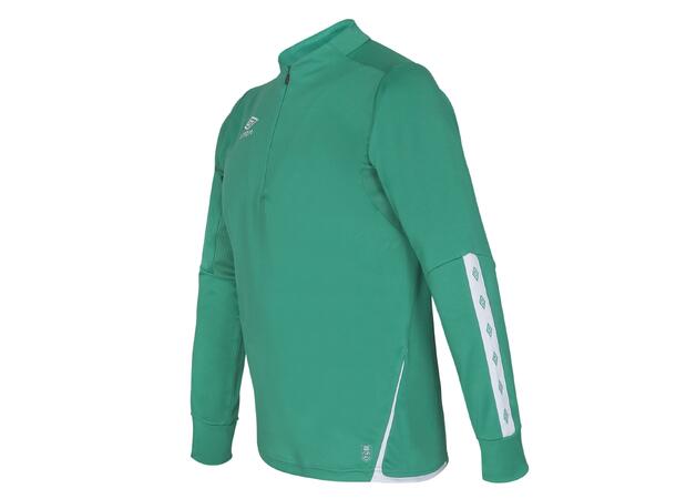UMBRO UX Elite Half Zip Jr Grön/Vit 152 Träningströja med krage junior 