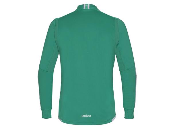 UMBRO UX Elite Half Zip Jr Grön/Vit 152 Träningströja med krage junior 