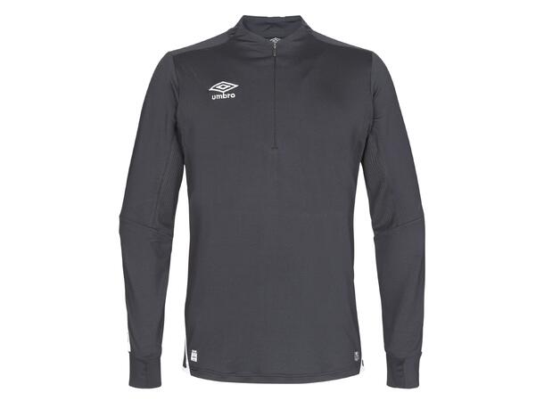 UMBRO UX Elite Half Zip Jr Svart/Vit 152 Träningströja med krage junior 