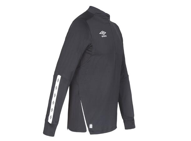 UMBRO UX Elite Half Zip Jr Svart/Vit 152 Träningströja med krage junior 