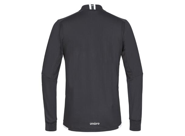 UMBRO UX Elite Half Zip Jr Svart/Vit 152 Träningströja med krage junior 