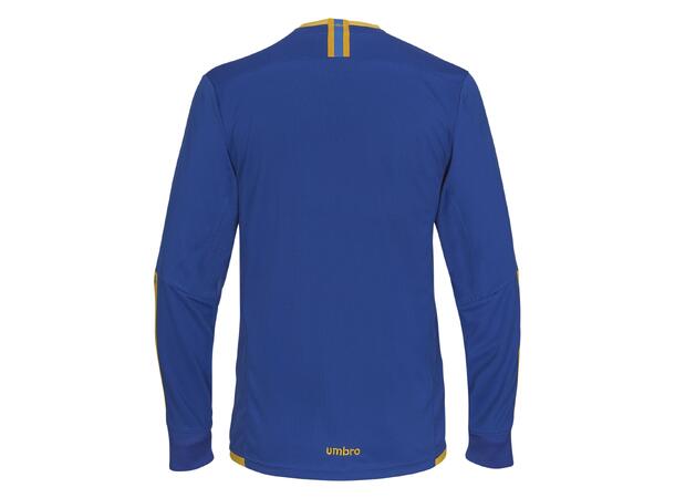 UMBRO UX Elite LS Jsy Blå/Gul XS Matchtröja lång ärm 