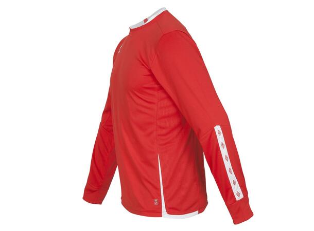 UMBRO UX Elite LS Jsy Jr Röd/Vit 128 Matchtröja lång ärm 