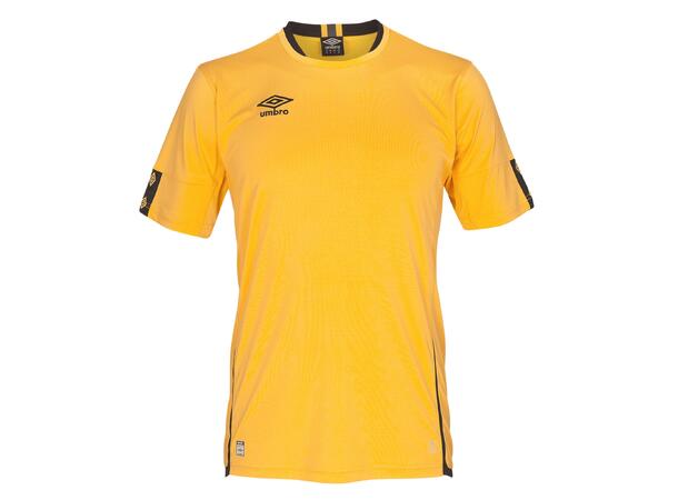UMBRO UX Elite SS Jsy Jr Gul/Svart 128 Matchtröja kort ärm junior 