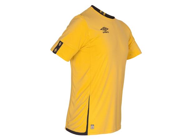 UMBRO UX Elite SS Jsy Jr Gul/Svart 128 Matchtröja kort ärm junior 