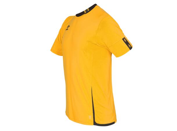 UMBRO UX Elite SS Jsy Jr Gul/Svart 128 Matchtröja kort ärm junior 