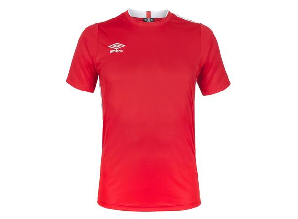 UMBRO UX Elite Trn Tee Röd/Vit M Tränings t-shirt 