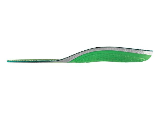 SIDAS 3FEET RUN PROTECT MID Grön XL Formade iläggssulor medelhögt fotvalv 