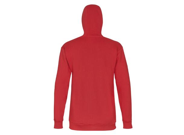 UMBRO Basic Logo Hood Röd M Luvtröja med stor logo 