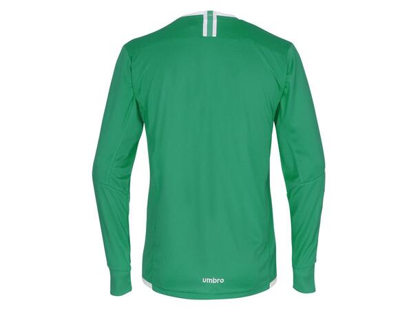 UMBRO UX Elite LS Jsy Jr Grön/Vit 140 Matchtröja lång ärm 