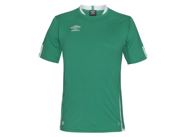 UMBRO UX Elite SS Jsy Jr Grön/Vit 140 Matchtröja kort ärm junior 