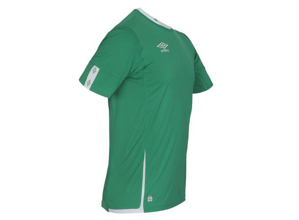 UMBRO UX Elite SS Jsy Jr Grön/Vit 140 Matchtröja kort ärm junior 