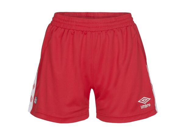 UMBRO UX Elite Shorts W Röd/Vit 34 Kortbyxa dam 