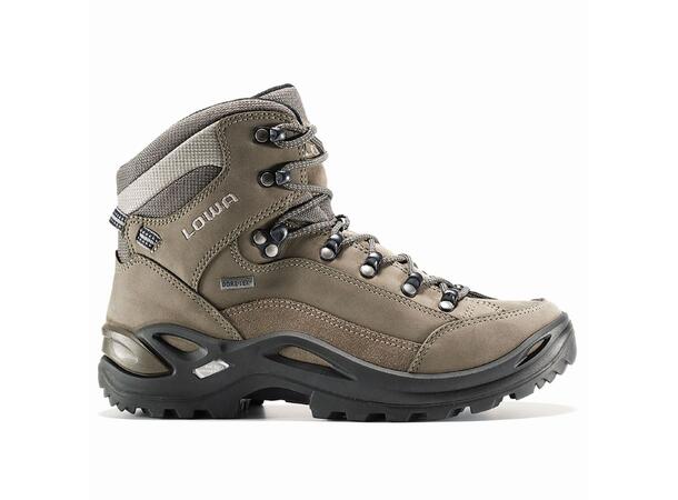 LOWA RENEGADE GTX MID WS WIDE Pebble 7 Vandringskänga extra vid läst dam 