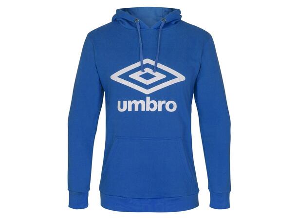 UMBRO Basic Logo Hood Jr Blå 152 Luvtröja med stor logo junior 